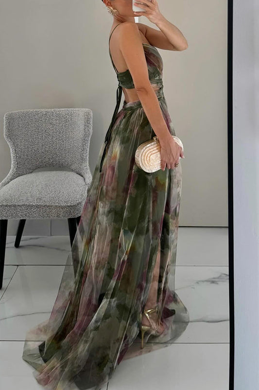 Selina | Women's Pleat-Maxi Dress