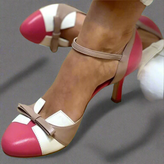 Donna | Women's Summer Bow Strap Pump