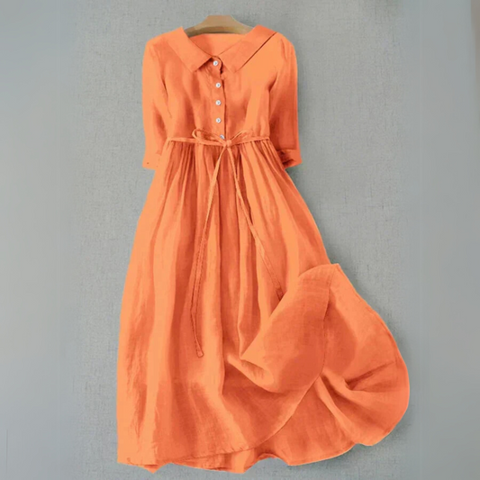 Ersilia | Women's Breathable Relaxed Elegant Dress