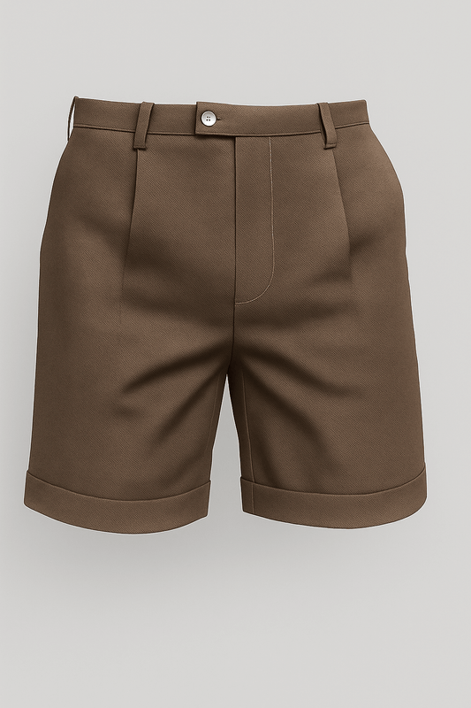 Carl | Comfortable Men's Shorts with Pleats & Pockets