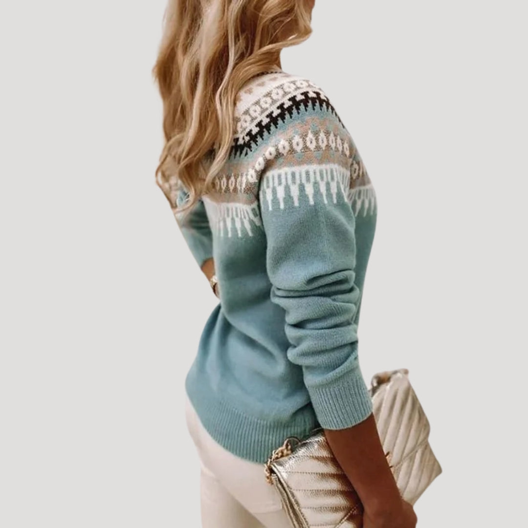 Jenni | Women's Breathable Knit Relaxed Sweater