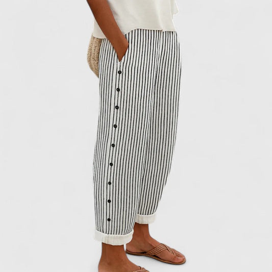 Abriana | Women's Relaxed Tapered Elegant Trousers