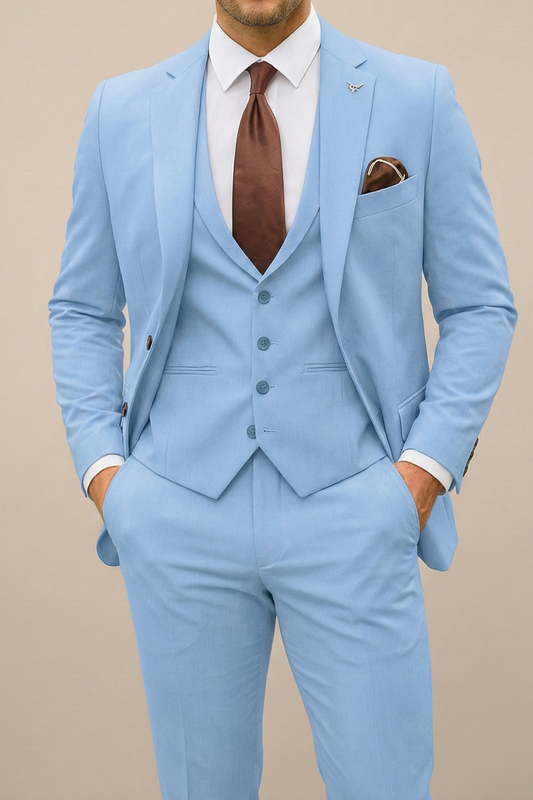 Enrico | Men’s Contemporary Spring Three-Piece Suite
