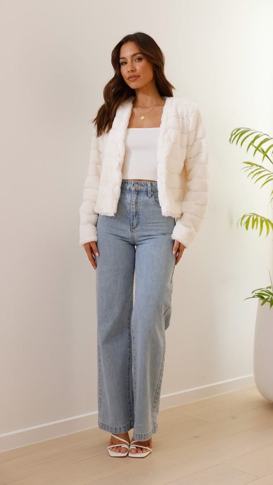 Emily - Women's Cropped Stylish Lightweight Jacket