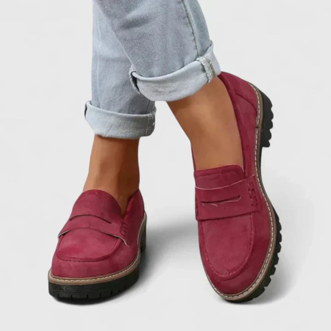 Michaela | Women's Slip-On Chunky Loafers Shoes