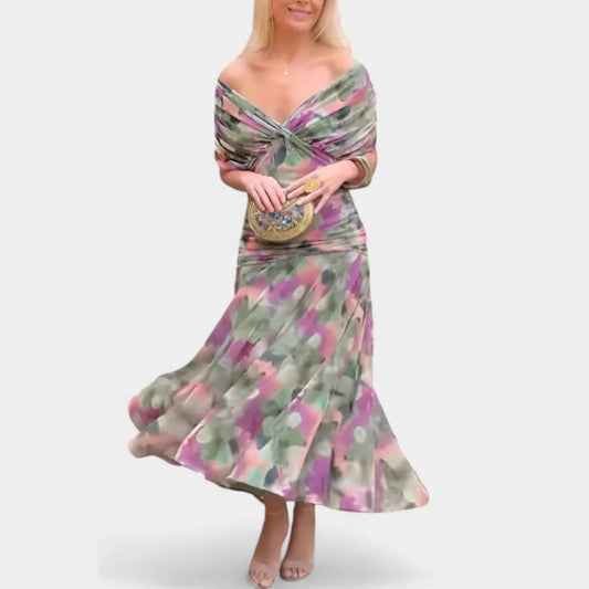 Lilian | Women's Off-Shoulder Elegant Evening Dress