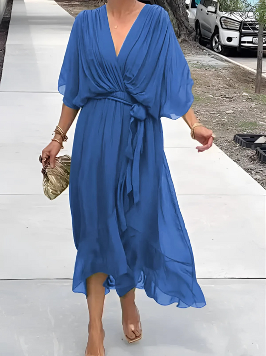 Brunilde | Women's Wrap Elegant Flattering Dress