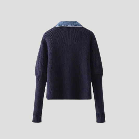 Helga | Women's Spring Layered-Button-Cardigan-Jacket