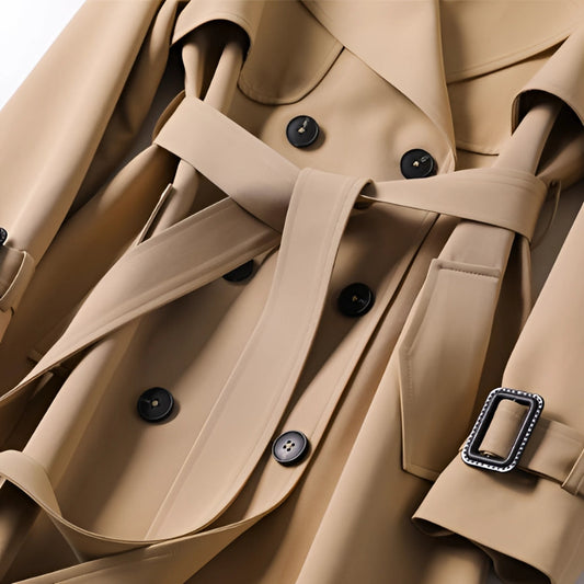 Odessa - Women's Classic Elegant Trench Coat