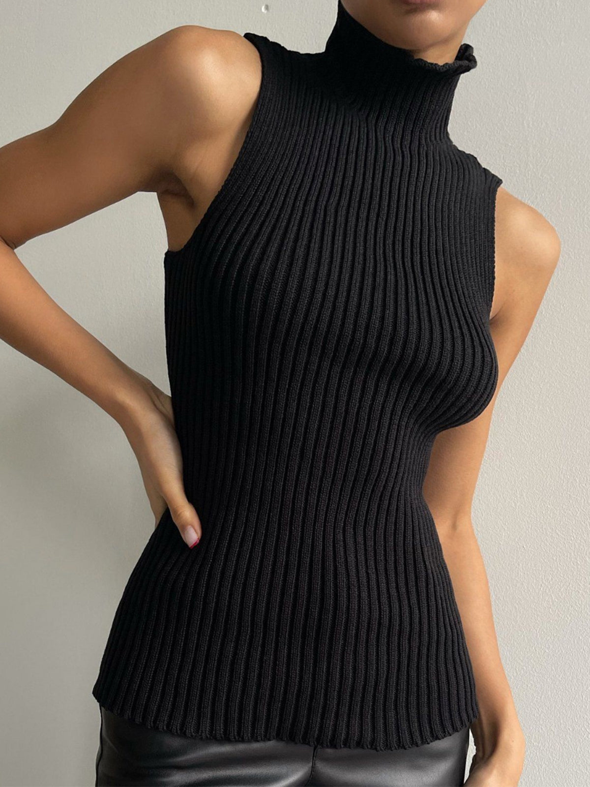Margot | Ribbed Summer Knit Tank Top