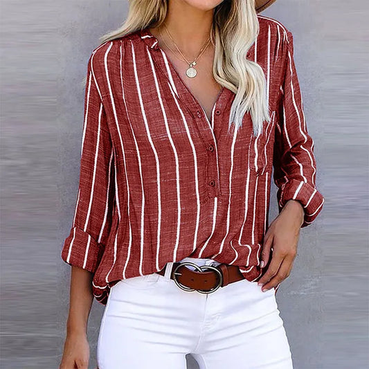 Annina | Women's Relaxed Striped Summer Top