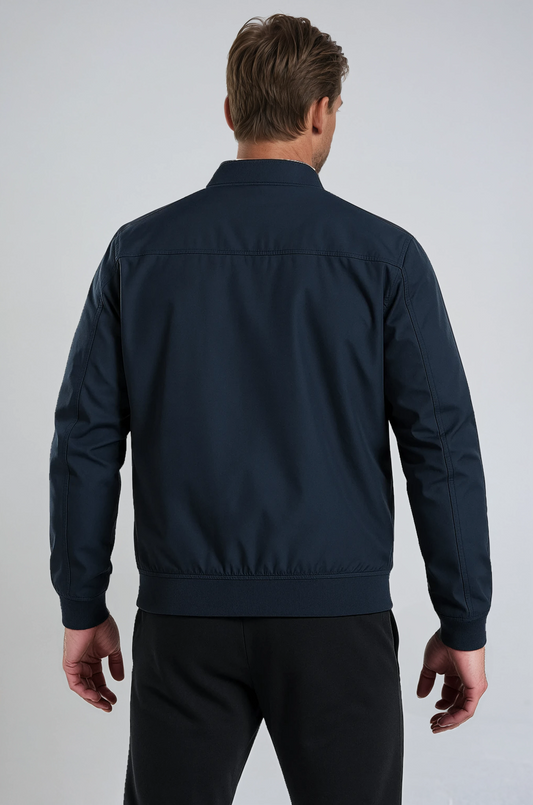 Marcus | Classic Navy Bomber Jacket