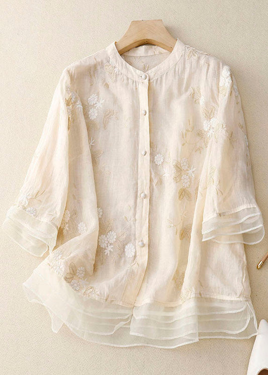 Sandra | Women's Breathable Floral Elegant Blouse