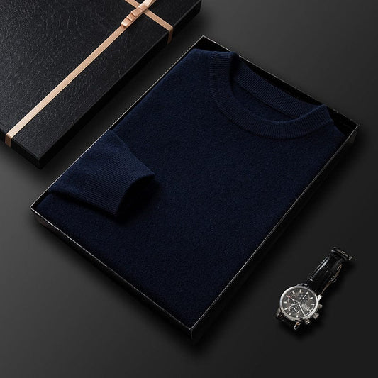 Edgar | Herren Warmer Lässiger Langarm-Pullover