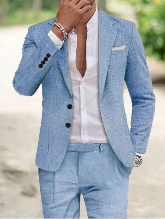 Romeo | Men’s Precision Two-Button Gala Suit Set