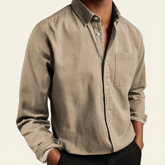 Gunnar | Men's Relaxed Summer Timeless Button-Vorderseite