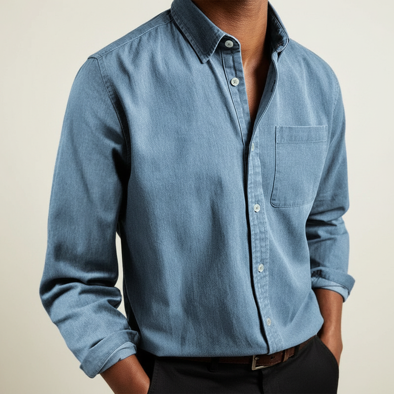 Gunnar | Men's Relaxed Summer Timeless Button-Vorderseite