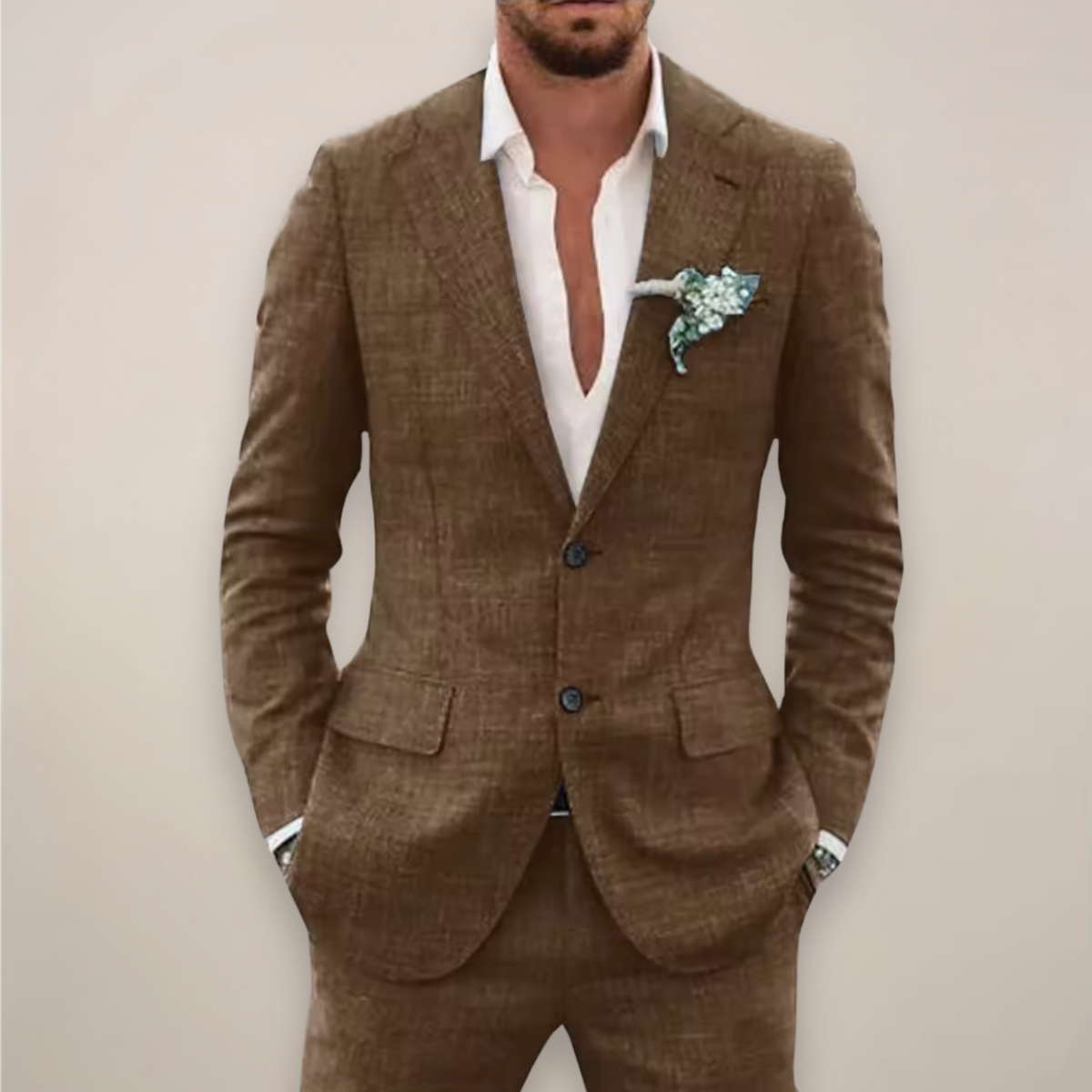 Carlo | Men’s Precision Slim-Fit Spring Suit Set