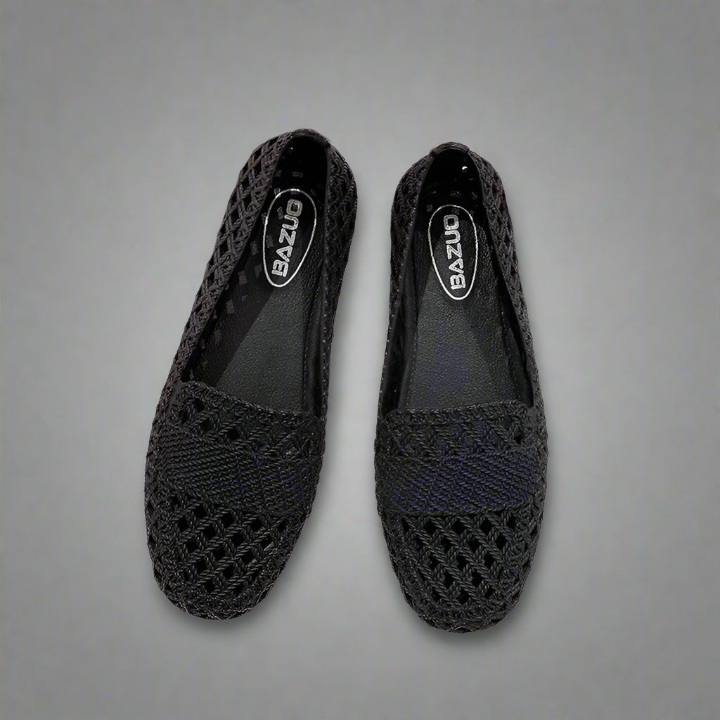 Julie | Women's Relaxed Summer Cutout Flat
