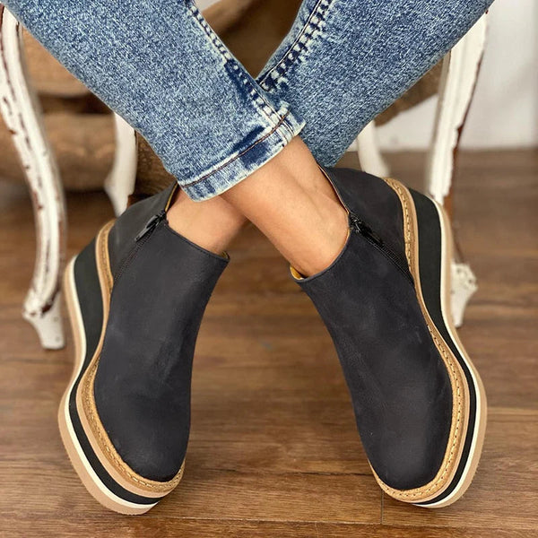Gabriela | Women's Orthopedic Platform Ankle Boots