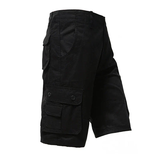 Robert | Relaxed Functional Cargo Knee Shorts