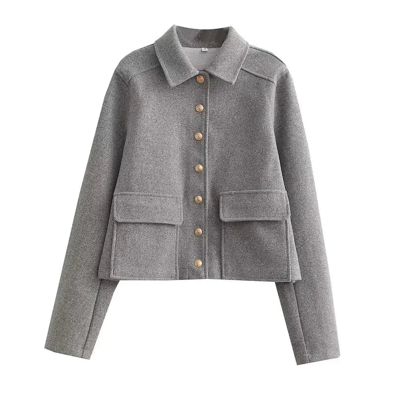 Lara | Women's Cropped Relaxed Stylish Jacket