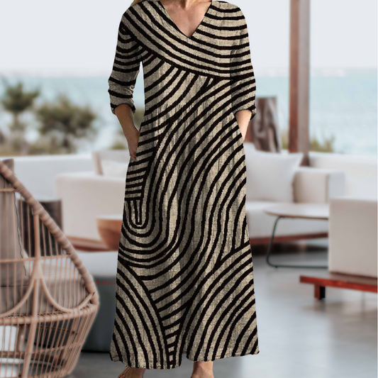 Ermenegilda | Women's Breathable Elegant Flattering Dress