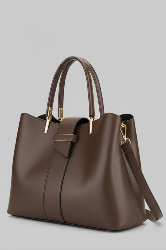 Jasmin | Women's Structured Shoulder Bag with Handles and Strap