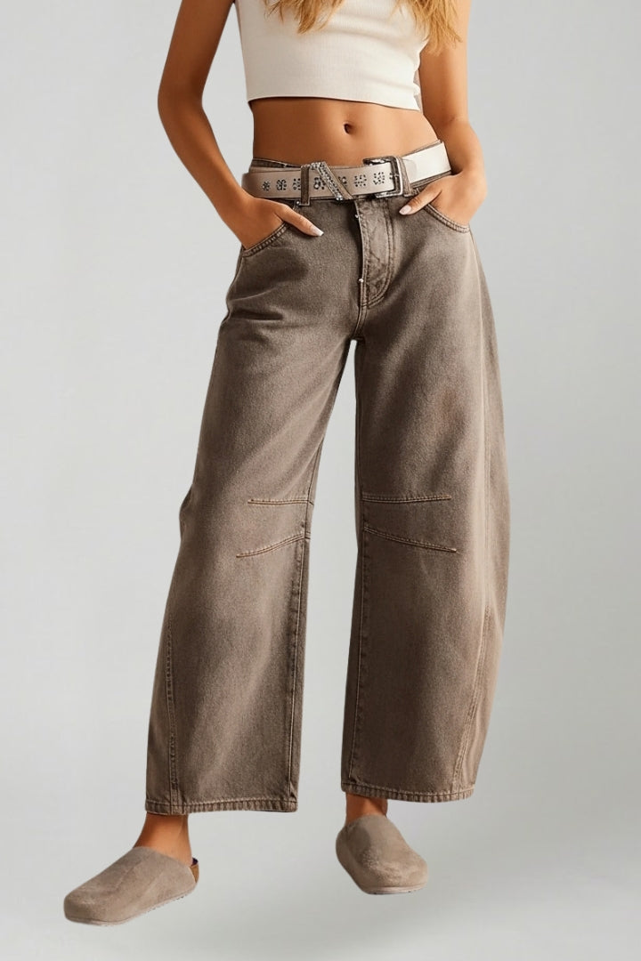 Ashleigh | Women's Wide-Leg High-Waist Summer Jeans