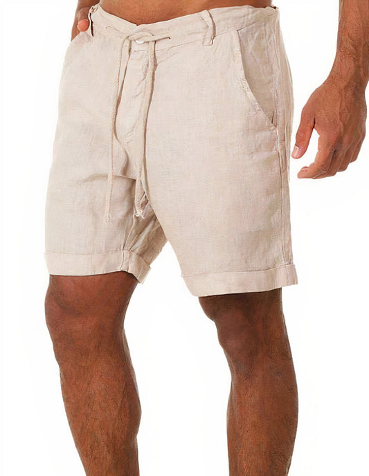 Michael | Breathable Lightweight Linen Shorts