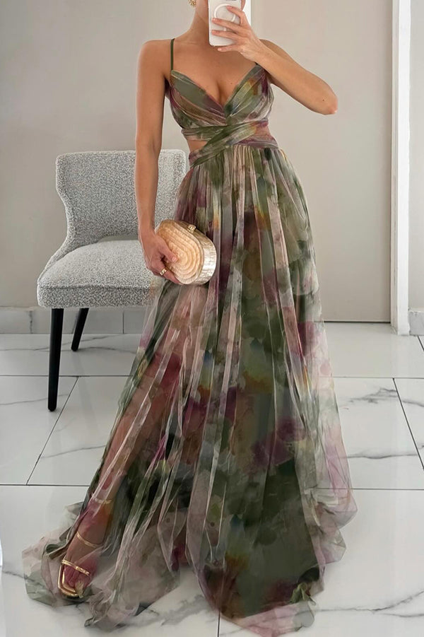 Selina | Women's Pleat-Maxi Dress