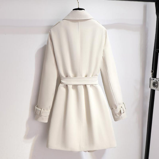 Angela | Women's Chic Trench Coat with Long Sleeves