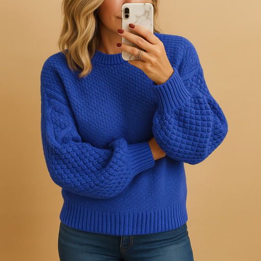 Nicole | Knit Relaxed Winter Women's Sweater