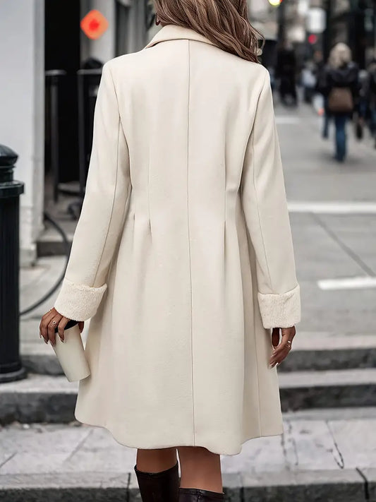 Isabella | Women's Classic Fitted Coat with Buttons