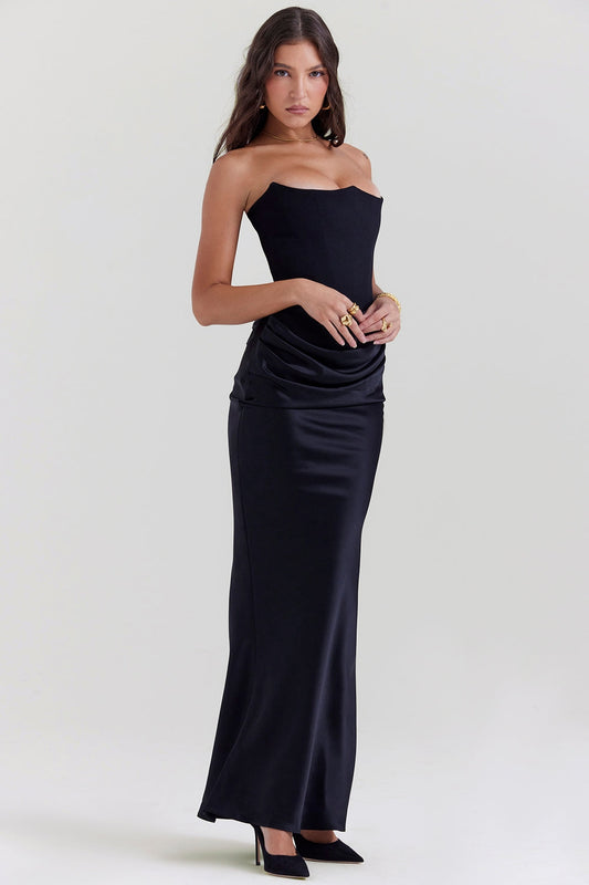 Renee | Women's Strapless Maxi Wedding Dress