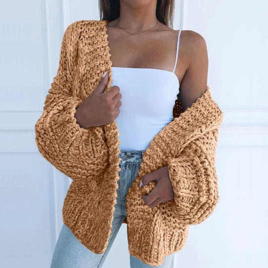 Lena | Women's Knit Relaxed Cozy Cardigan