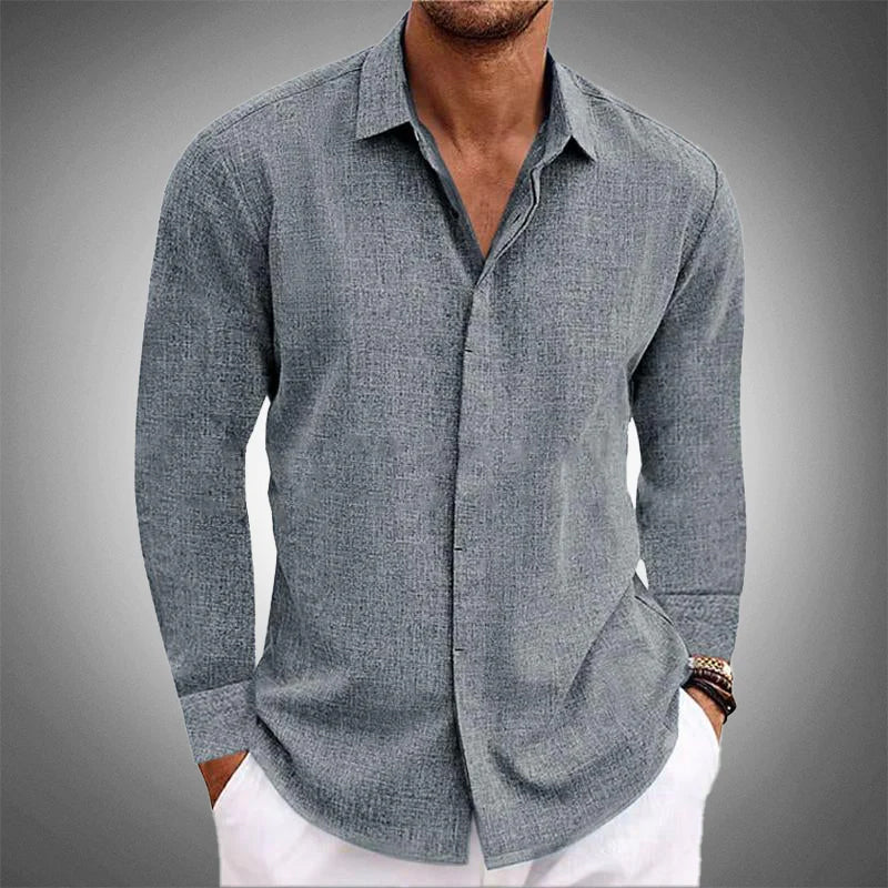 Bastiano | Men’s Casual Long Sleeve Button-Up Shirt