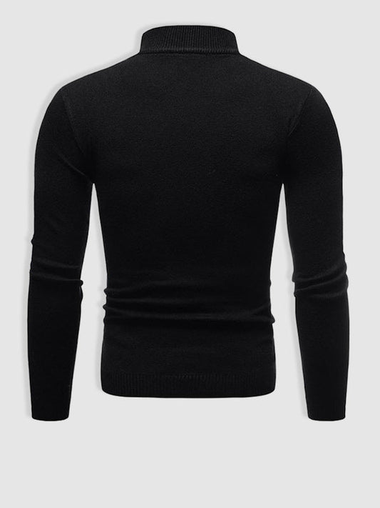 Alexander | Men’s Slim Fit Roll-Neck Sweater