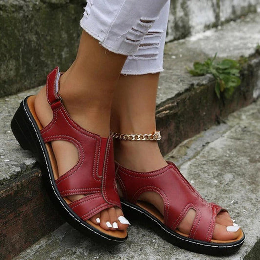 Lucas | Women's Spring Cutout Plateau Sandals