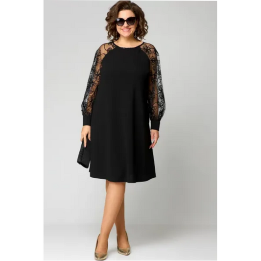 Eufemia | Women's Elegant Flattering Lace Dress
