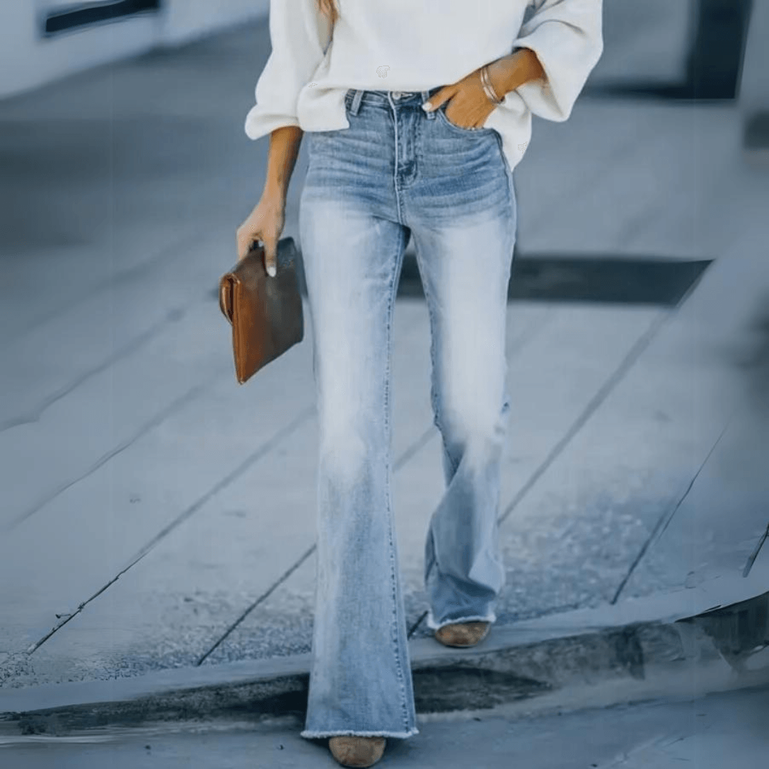 Natasha | Women's High-Waist Relaxed Classic Jeans