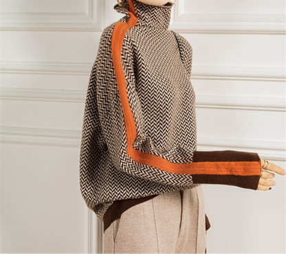 Sienna | Women's Turtleneck Relaxed Cozy Sweater