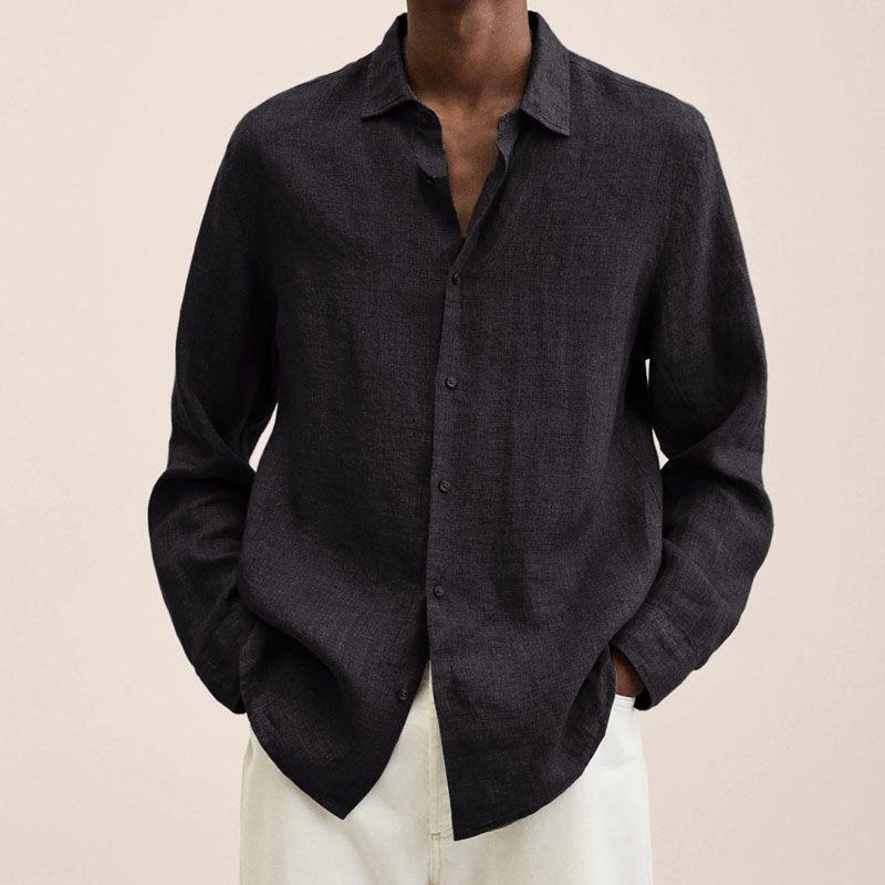 Luca | Men’s Essential Long Sleeve Button-Up