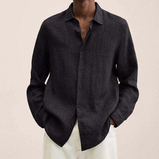Luca | Men’s Essential Long Sleeve Button-Up