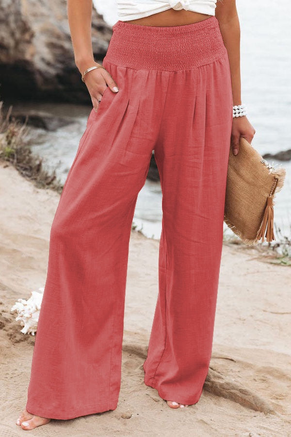 Johanna | Women's High-Waist Pants with wide Leg