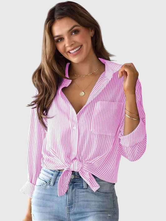 Angele | Work Casual Lightweight Collared Shirt