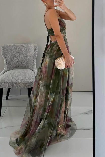 Selina | Women's Pleat-Maxi Dress