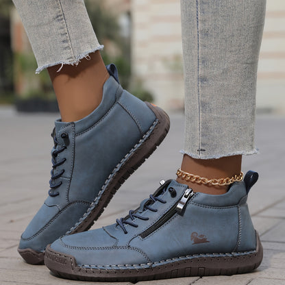 Tegan | Women's Laid-Back Lace-Up Shoes Zip