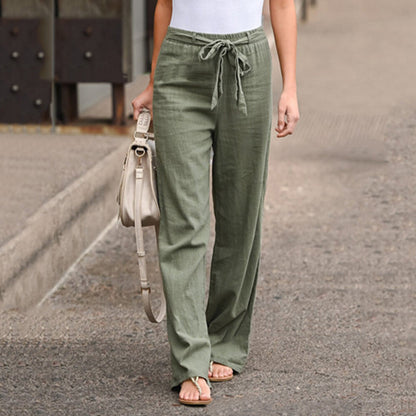 Jane | Wide-Leg Drawstring Pants