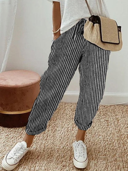 Helga | Stylish Casual Linen Pants